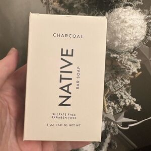 New in package Native Charcoal Bar Soap - discontinued in 2023